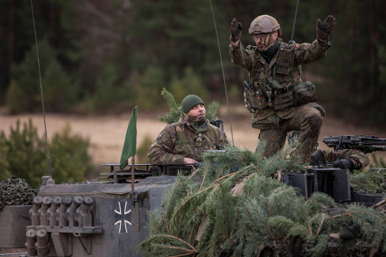 Танк Leopard 2A6 производства ФРГ