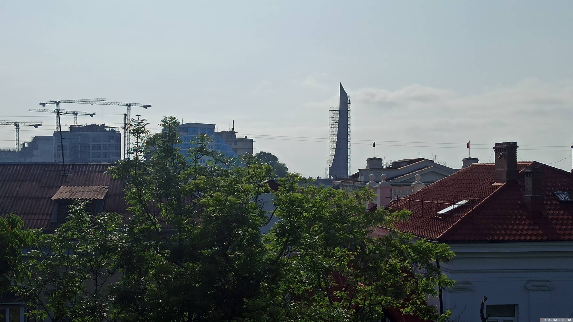 Стела «Штык и парус». Севастополь