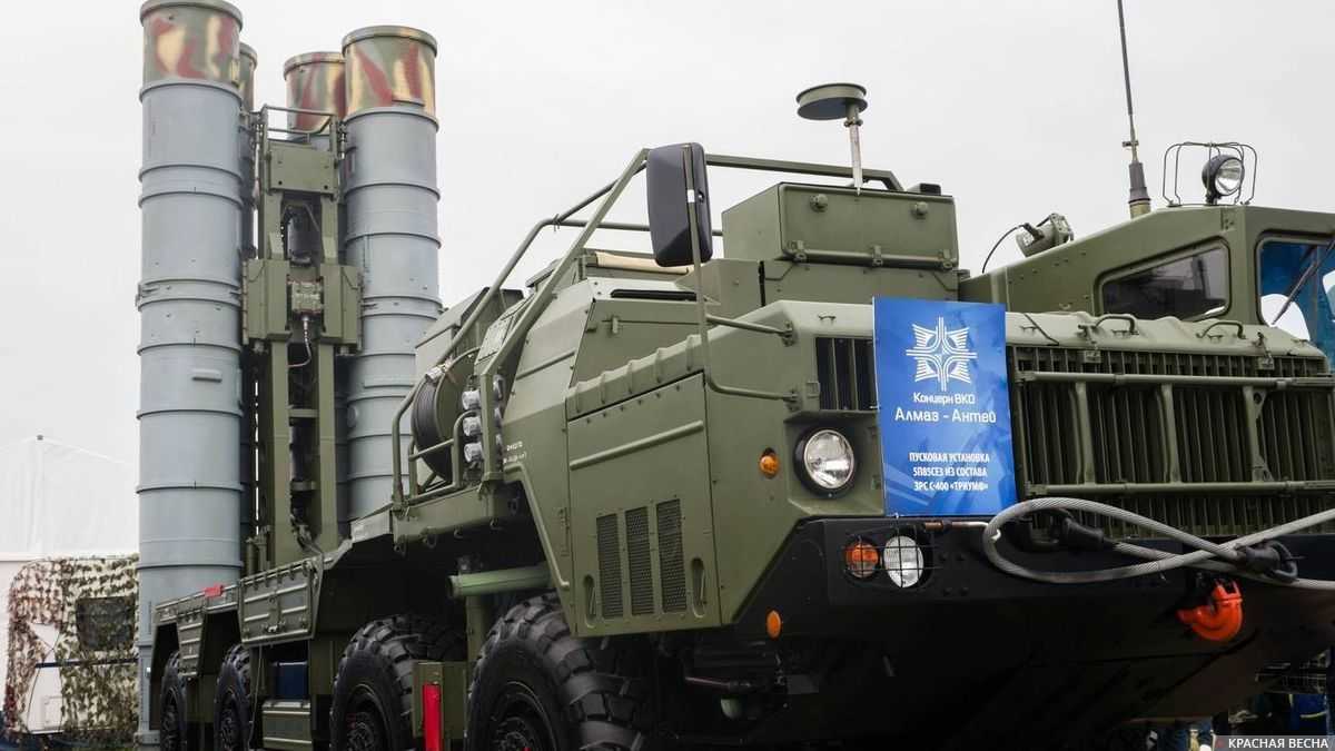 Пусковая установка ЗРС С-400 Триумф