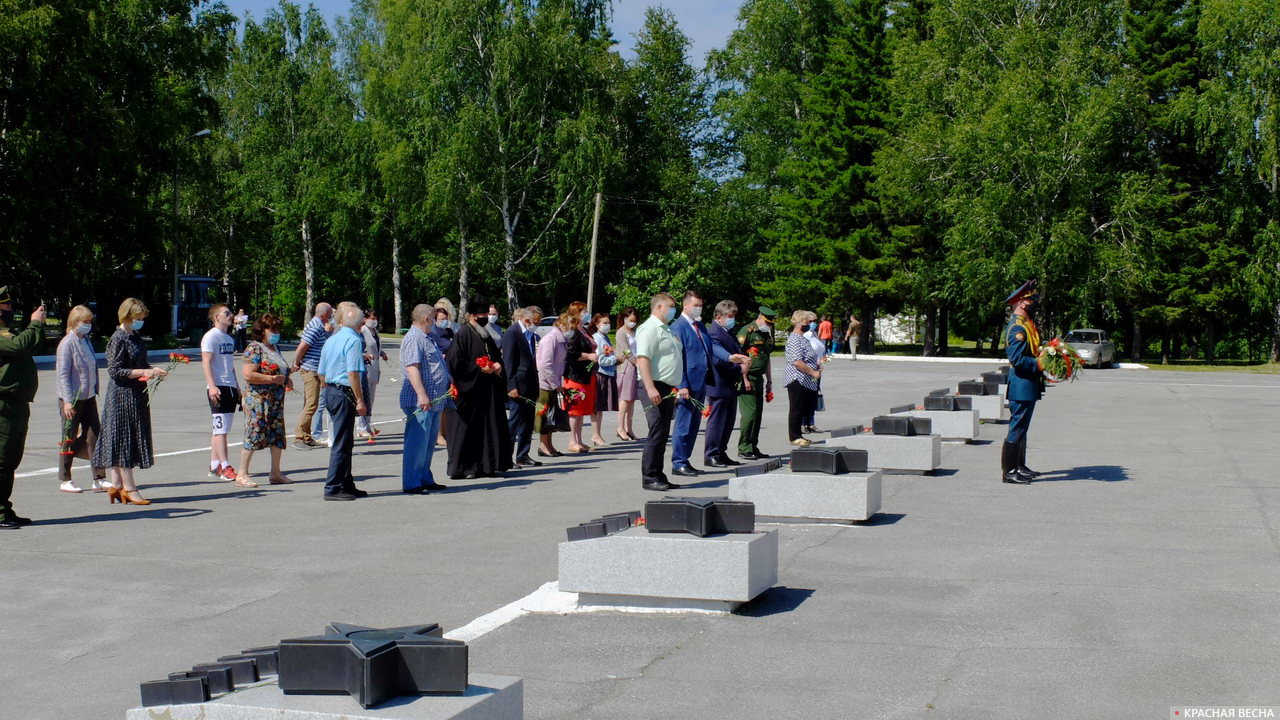 г.Бердск, участники церемонии