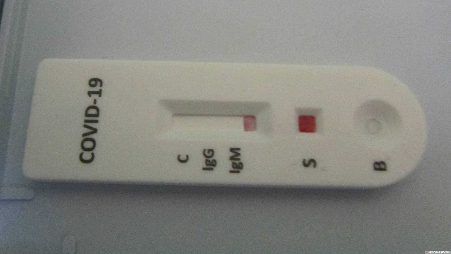 Тест на коронавирус