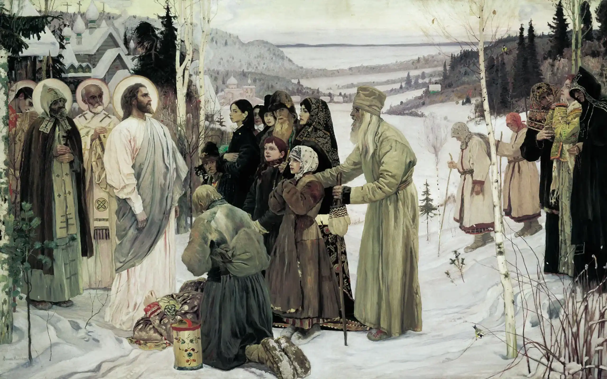 Михаил  Нестеров. Святая Русь. 1905