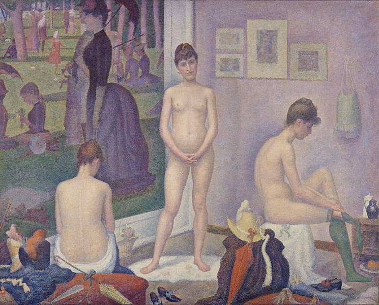 Georges Seurat — Models (Poseuses) — BF811 — Barnes Foundation