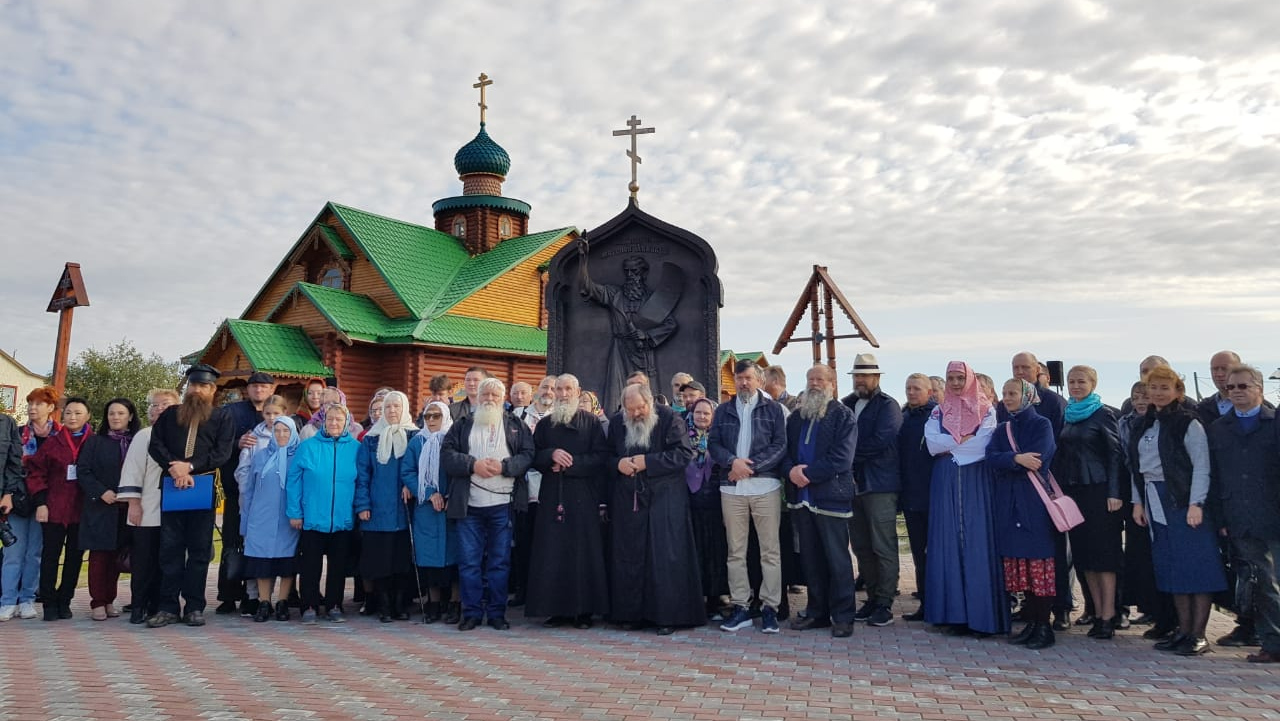 Открытие памятника протопопу Аввакуму в Нарьян-Маре