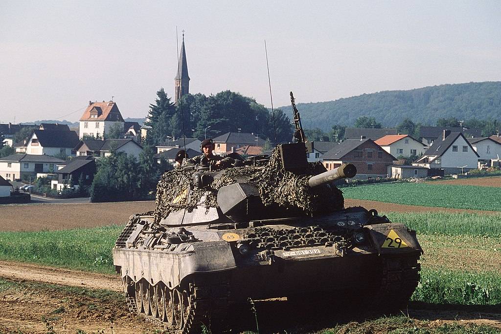 Западногерманский танк Leopard 1