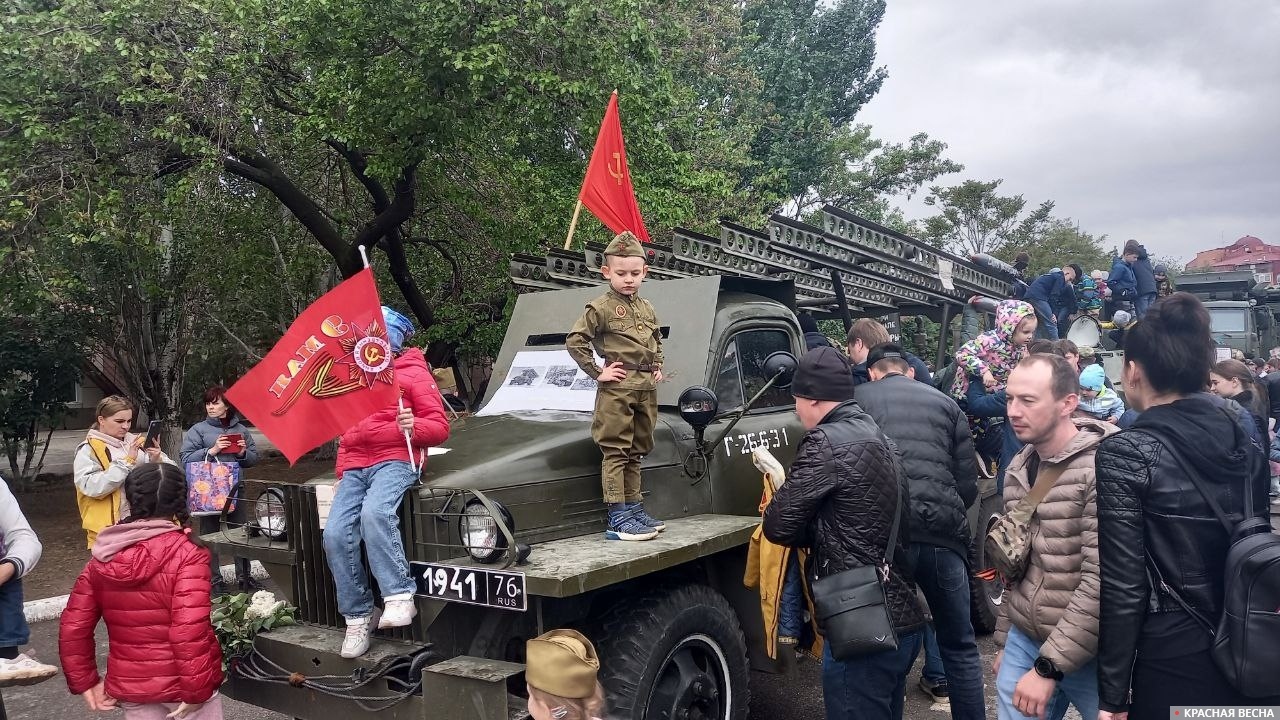 Выставка военной техники в Астрахани