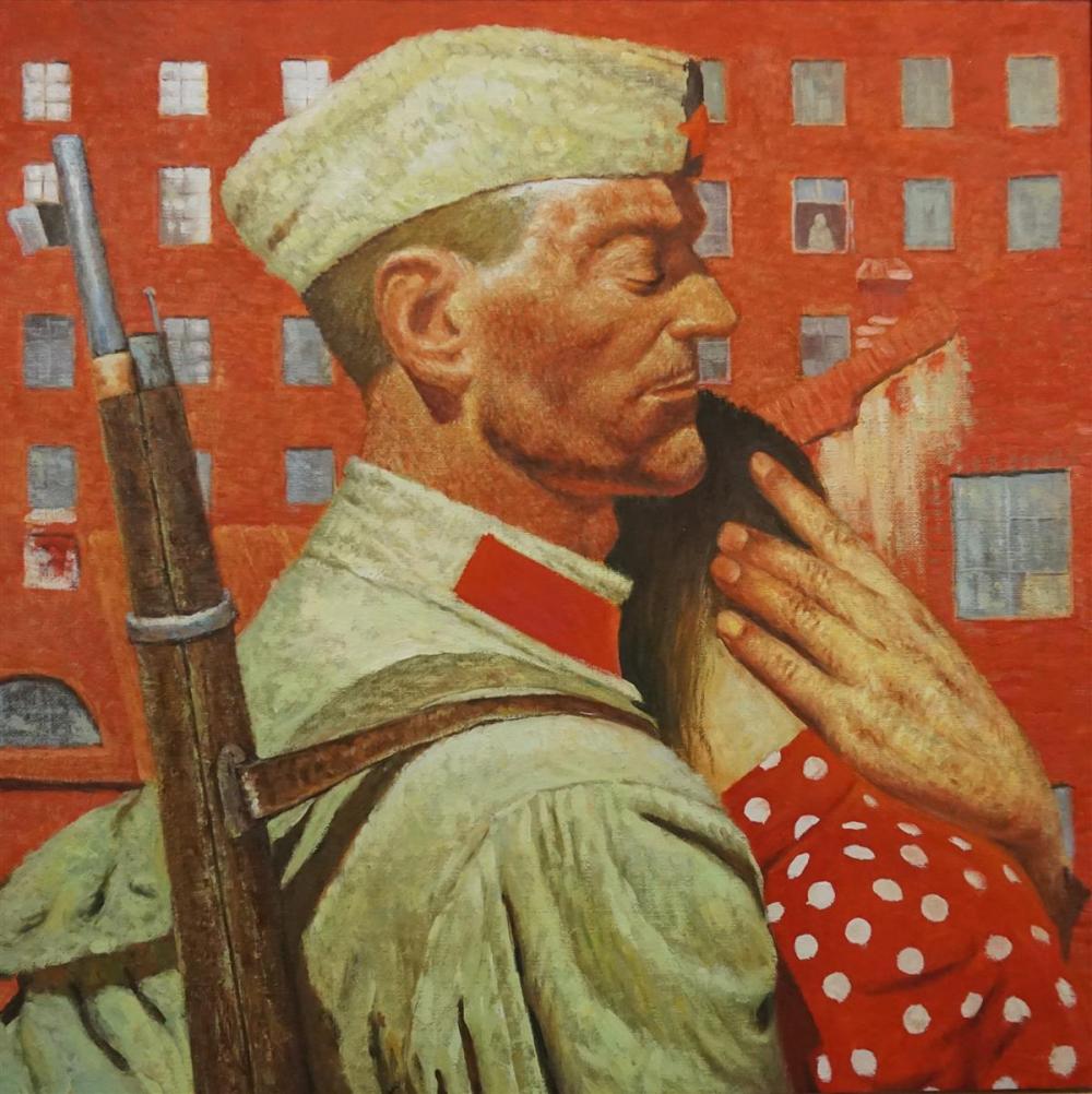 Гелий Коржев. Проводы. 1967 год