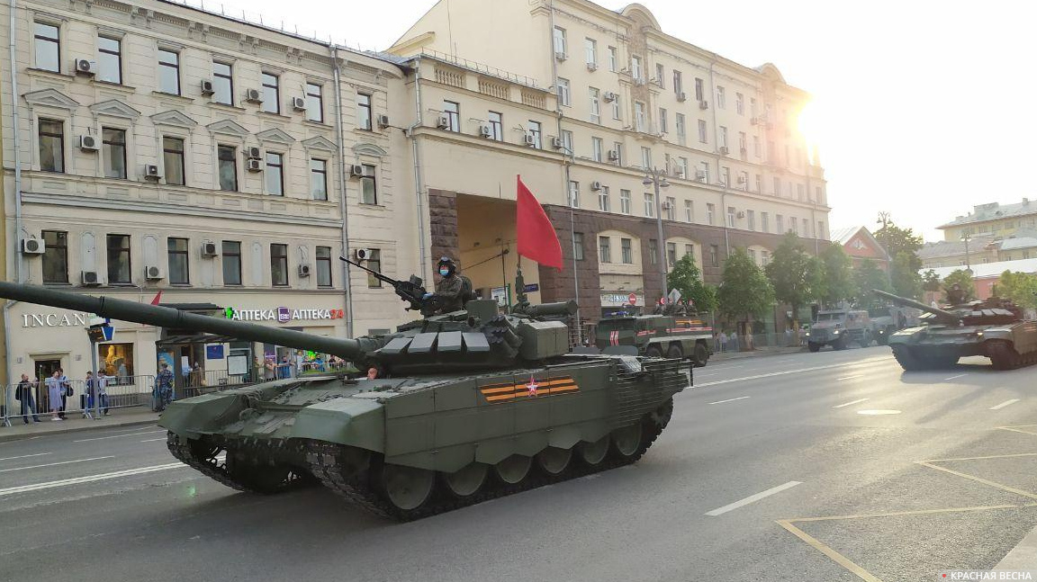 Репетиция парада Победы в Москве