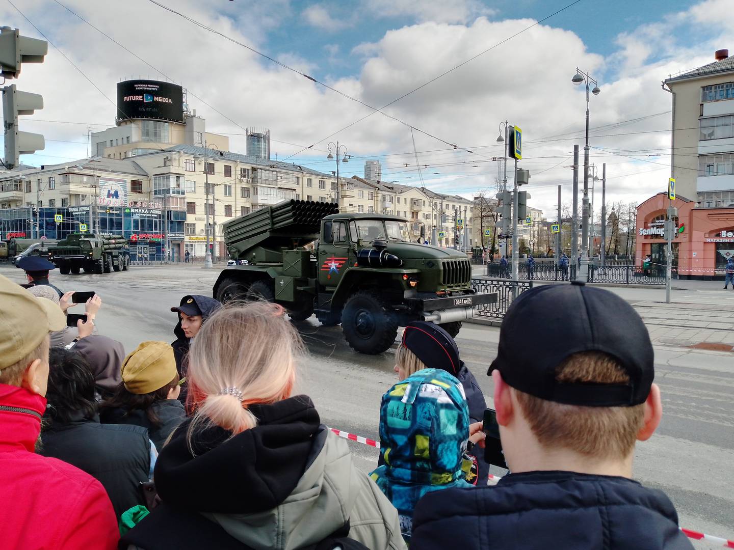 Парад военной техники