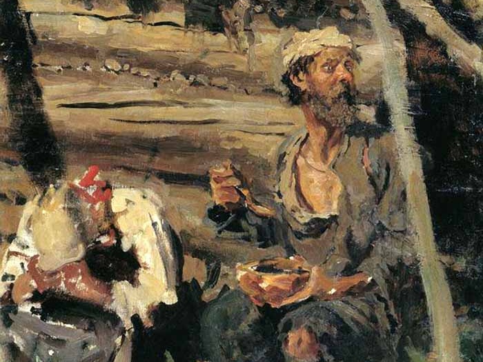 Сергей Иванов. Беглый (фрагмент). 1886