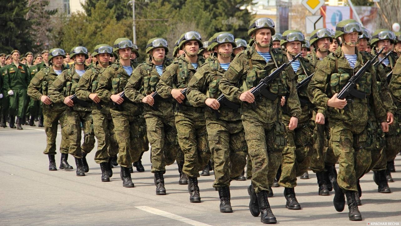 Вооруженные силы РФ. Парад Победы.