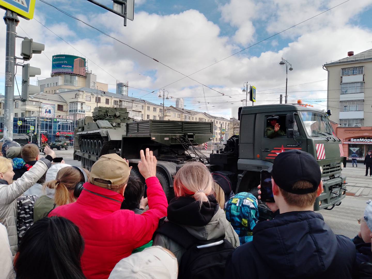 Парад военной техники