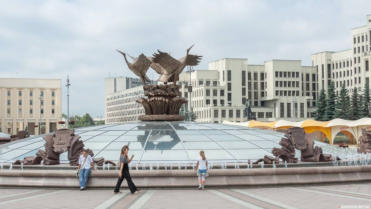 Площадь Независимости. Минск. Белоруссия