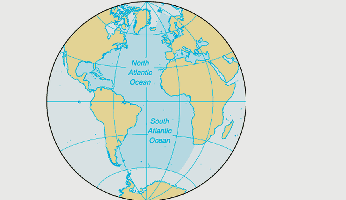 Северный и Южный Атлантический океан