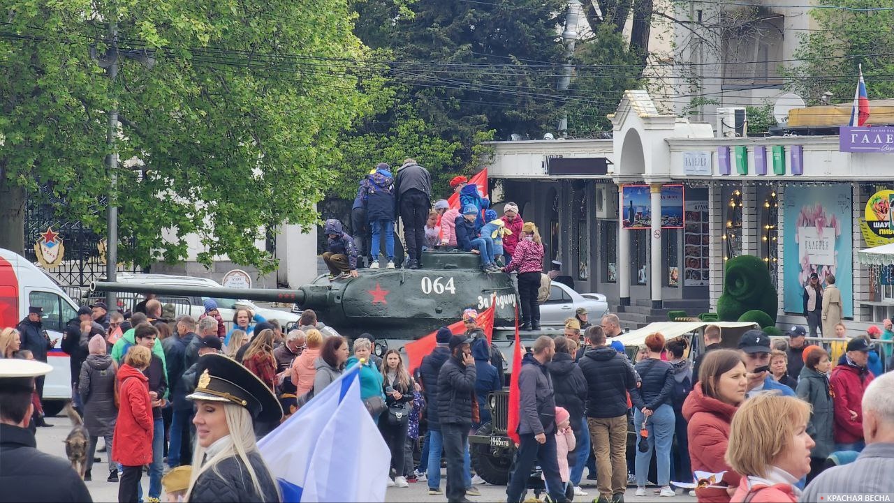 Празднование Дня Победы в Севастополе