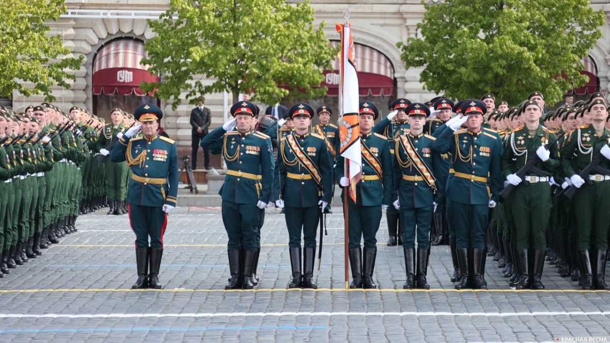 Парад Победы в Москве 9 мая 2023 года