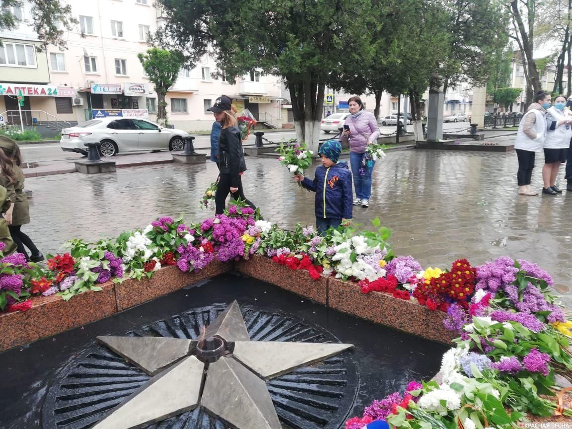 Парк Победы в городе Черкесск