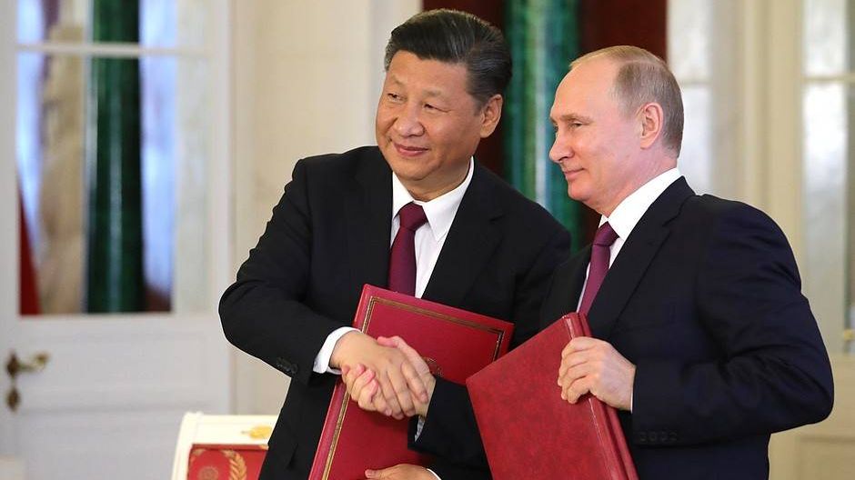 Владимир Путин и Си Цзиньпин