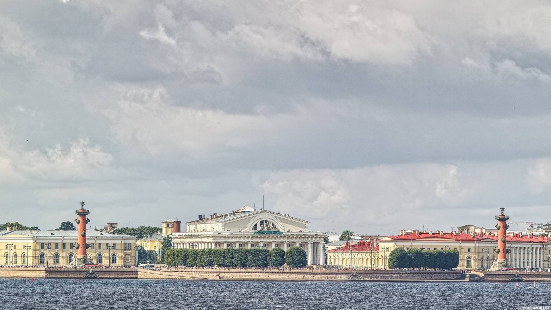 Стрелка Васильевского острова. Санкт-Петербург.