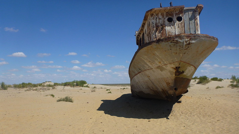 Приплыли. Аральское море. Узбекистан