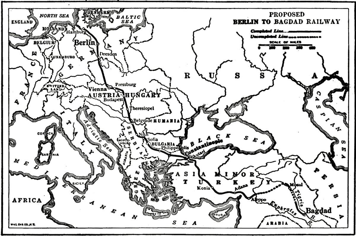 Проект железной дороги Берлин — Багдад