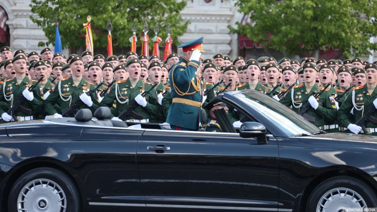 Парад Победы в Москве 9 мая 2023 года