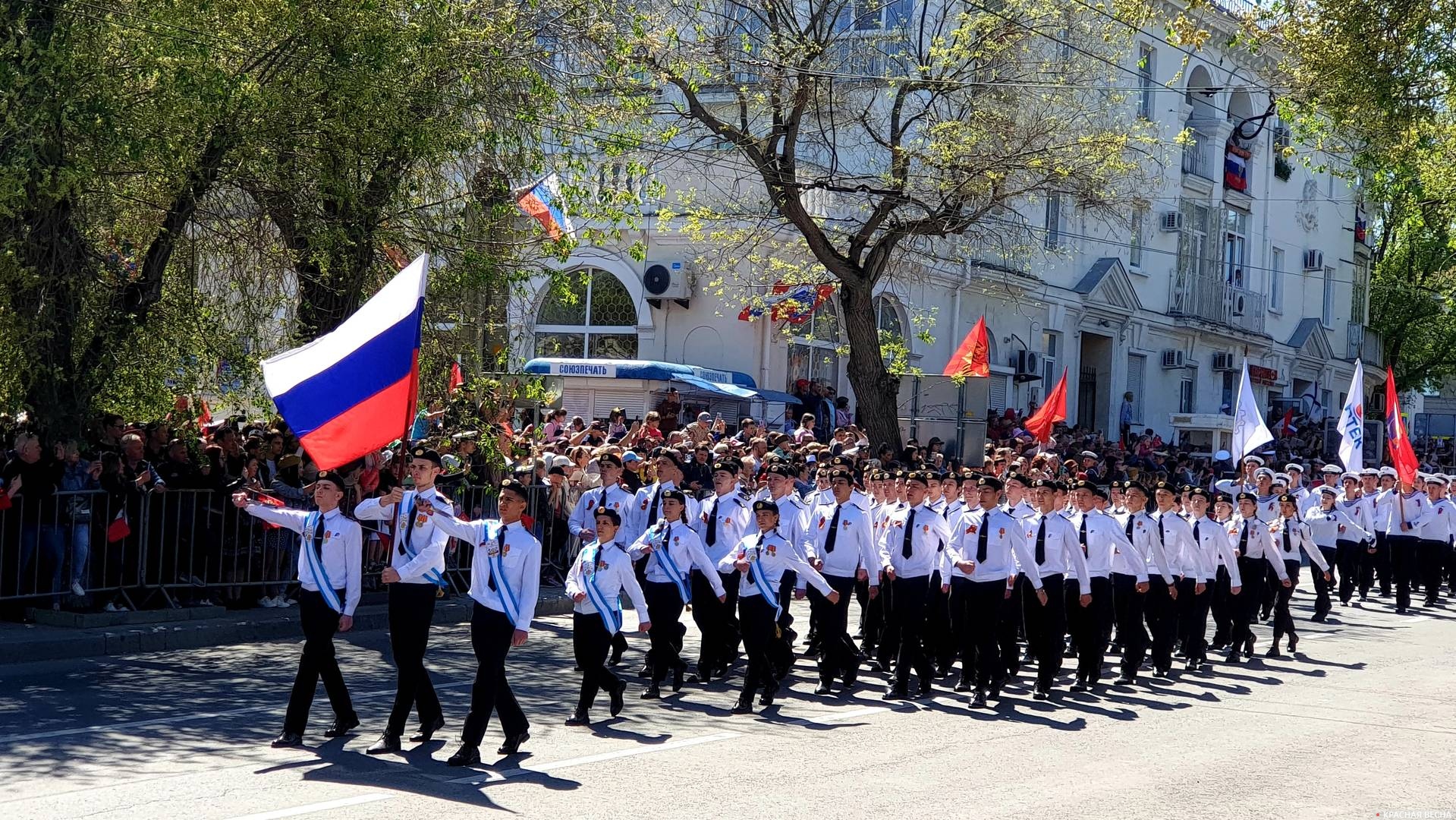 Парад Победы в Севастополе 