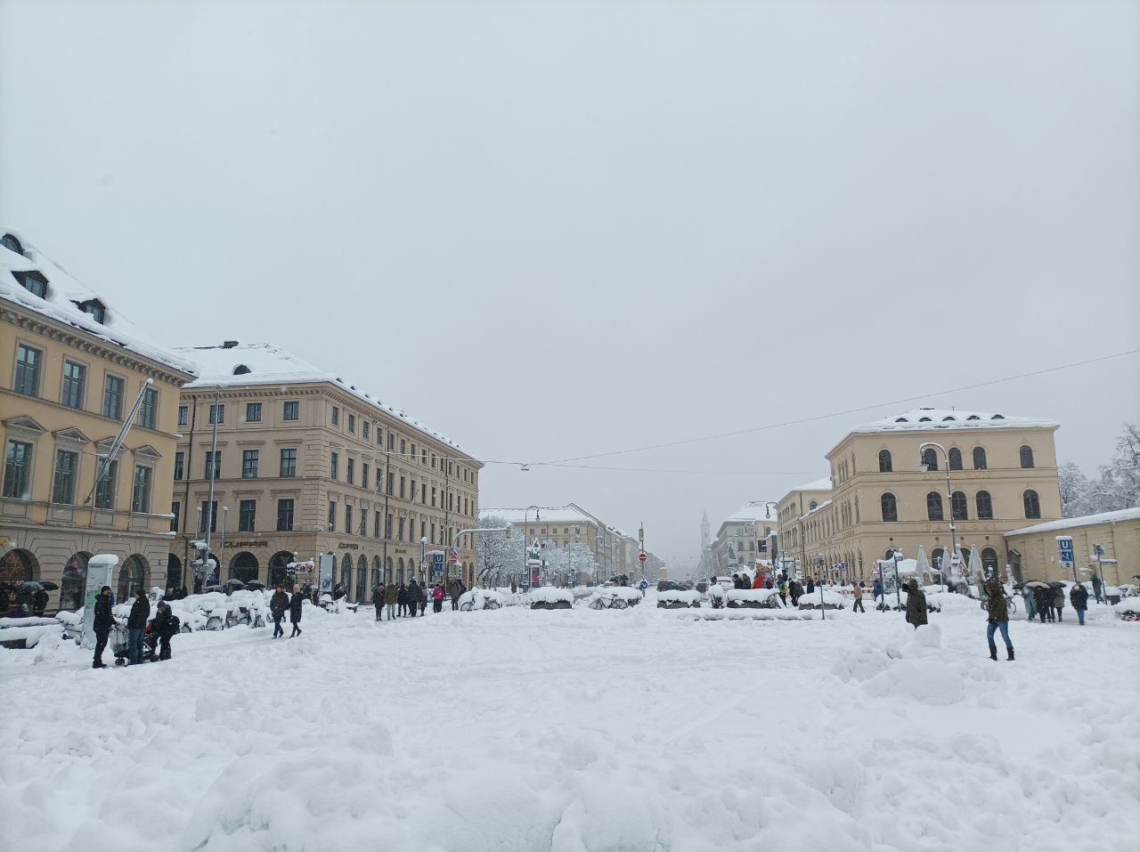 Одеонплац. Мюнхен, Германия