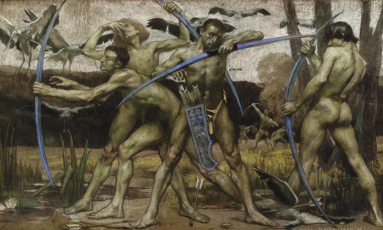 Жорж Девалье. Лучники. 1895