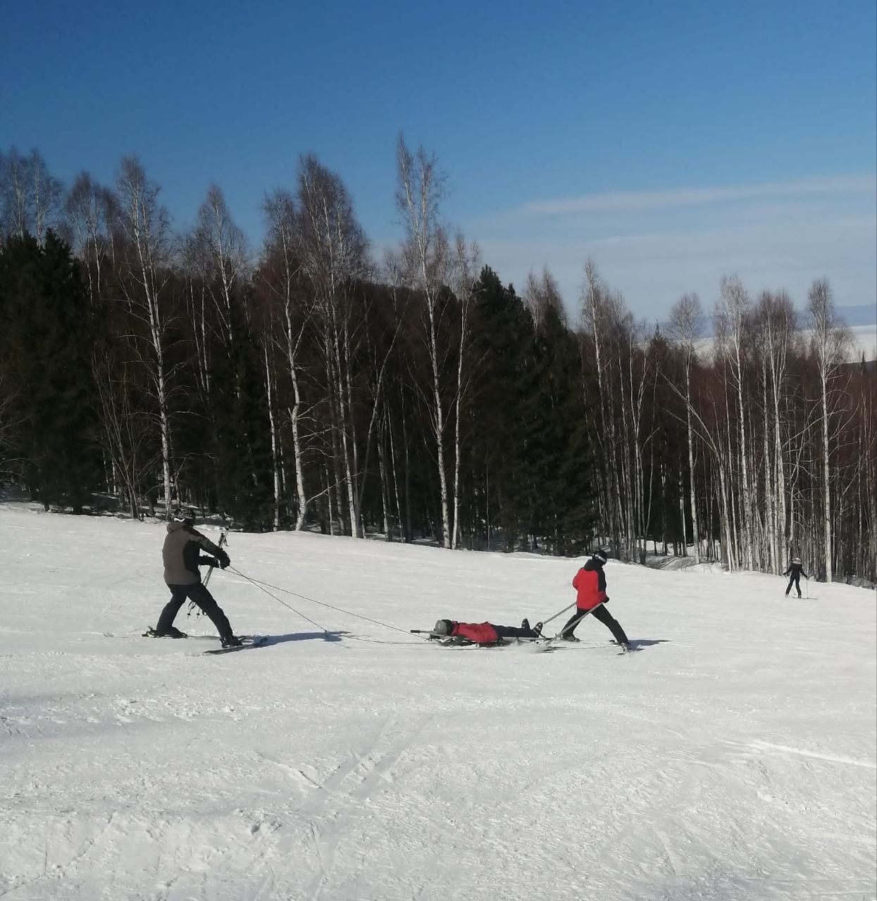 Тренировка спасателей