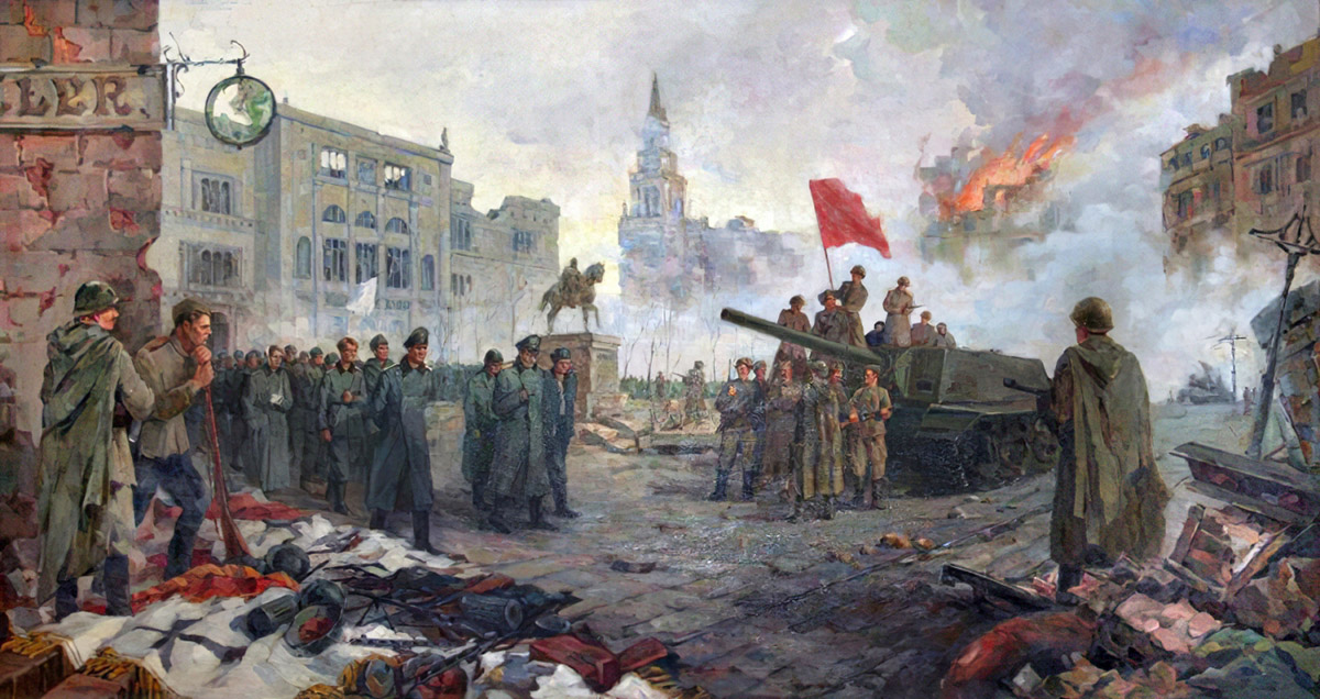 Владимир Митяевский. Штурм Кенигсберга. 1955
