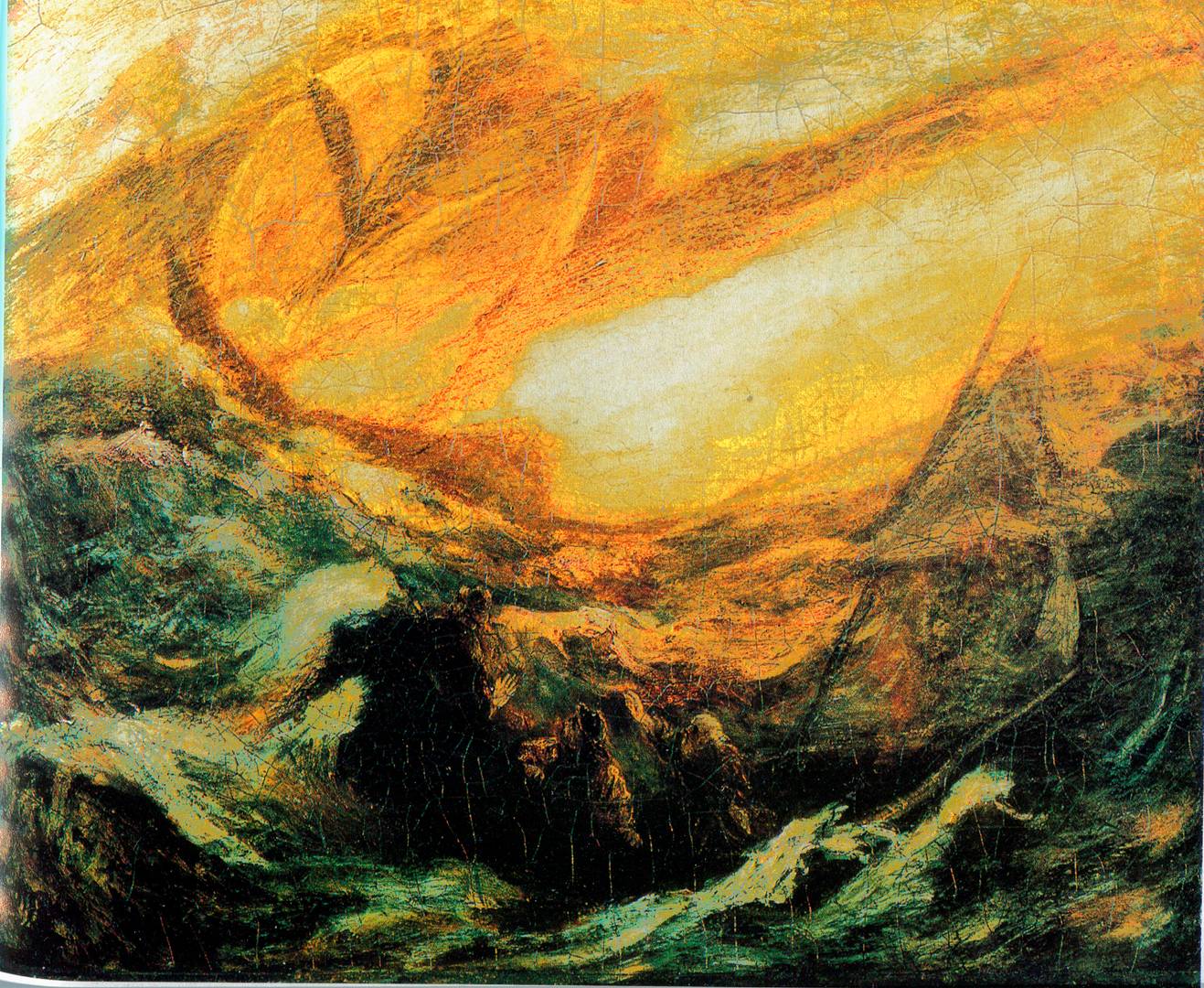 Альберт Пинкхэм Райдер. Летучий голландец. 1887