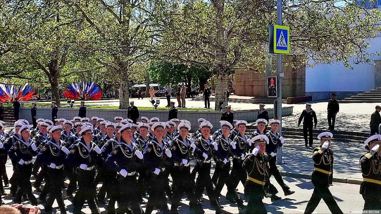 Парад Победы в Севастополе 