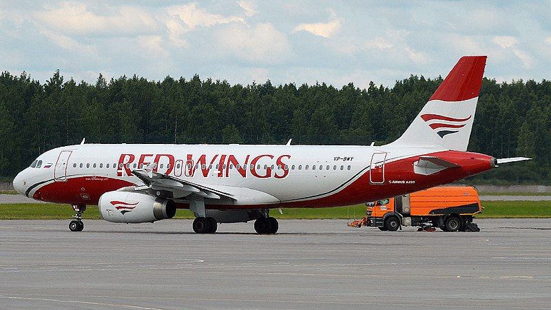 Самолет авиакомпании Red Wings