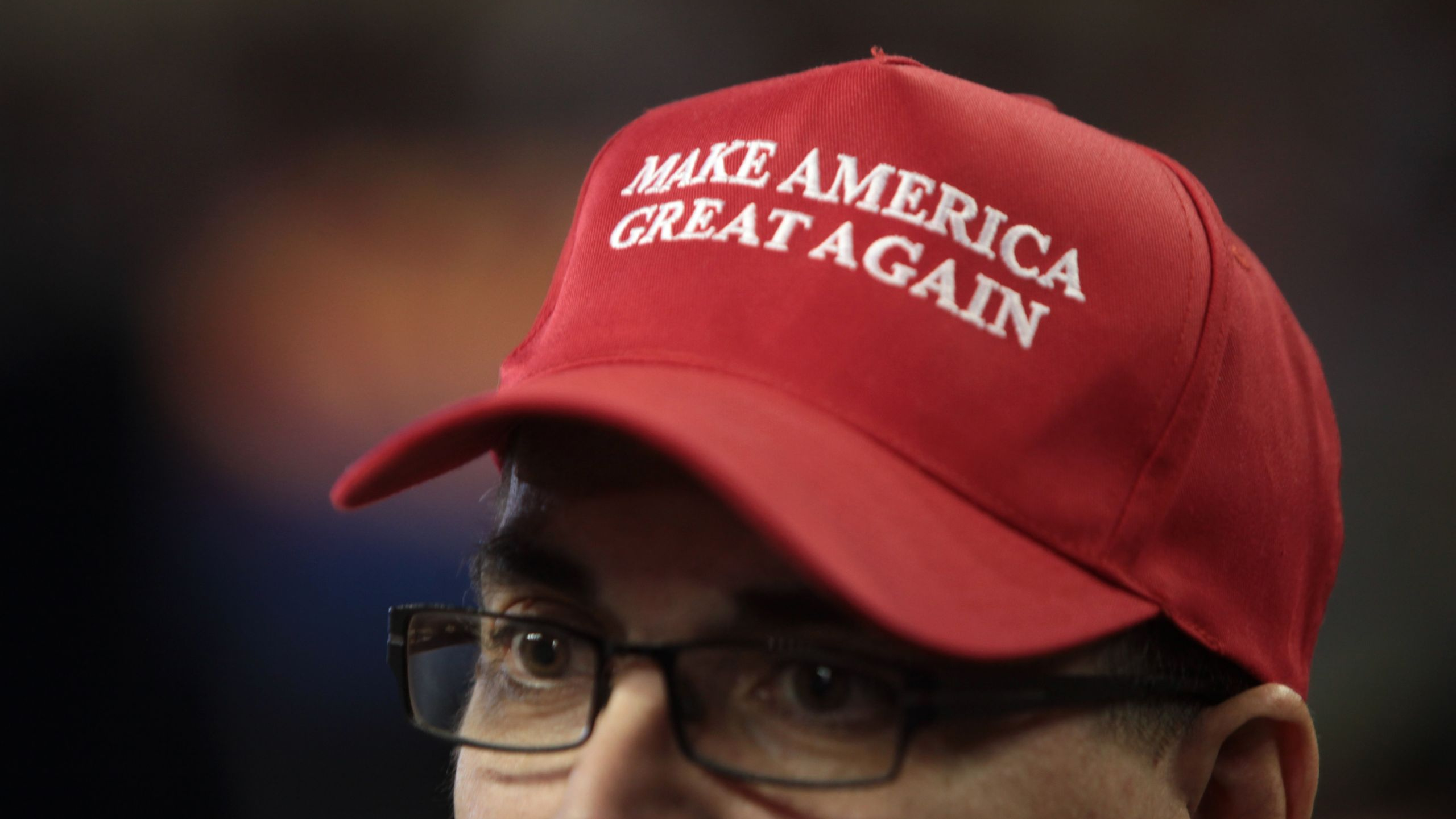 Бейсболка с лозунгом Трампа «Make America Great Again»