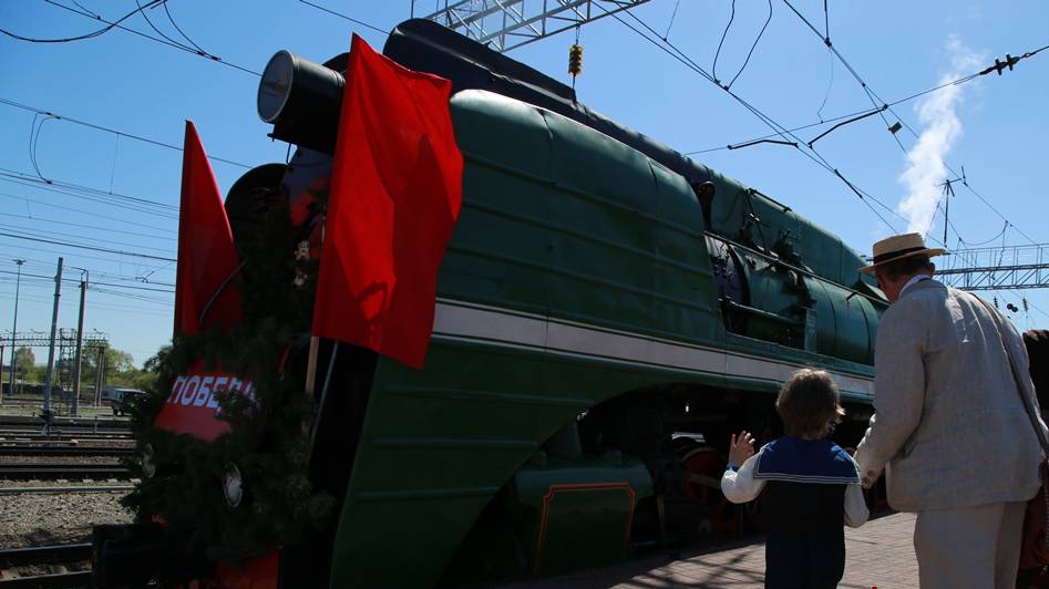 «Поезд Победы» в Челябинске