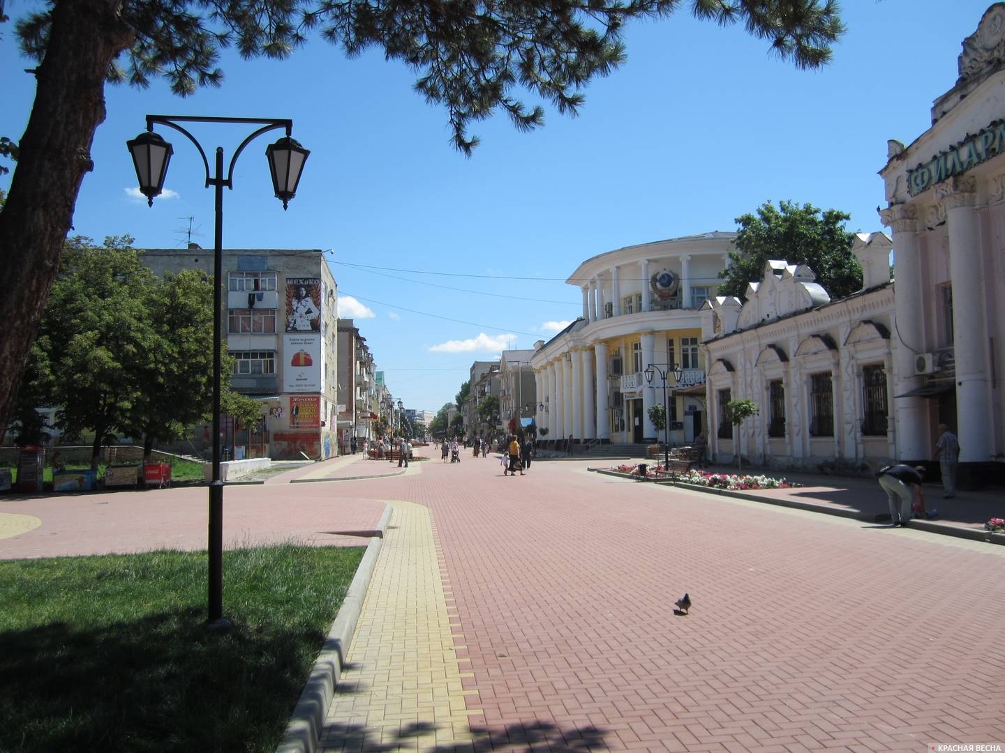 Улица Первомайская. Черкесск. Карачаево-Черкесия