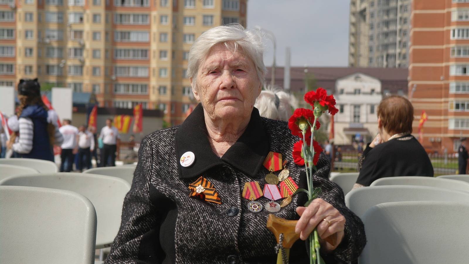 Ветеран труда Сафонова Зоя Сергеевна. Москва (Владимир Васильев © ИА Красная Весна)