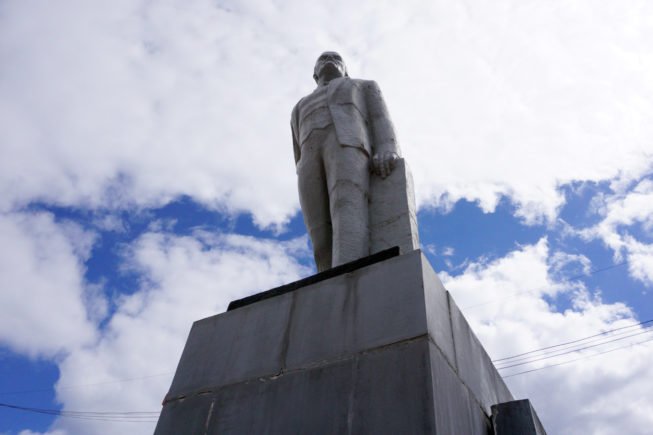 Памятник Ленину в городе Ревда