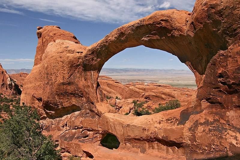 Double-O-Arch Arches National Park 2