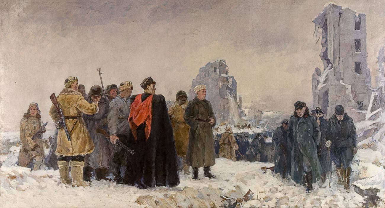 Глеб Барабанщиков. Сталинград. 1946