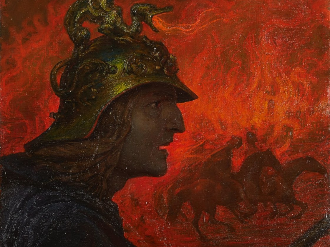 Война. Ханс Тома. 1907