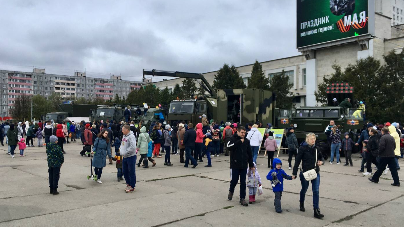 В День Победы в Коломне прошла выставка современной военной техники