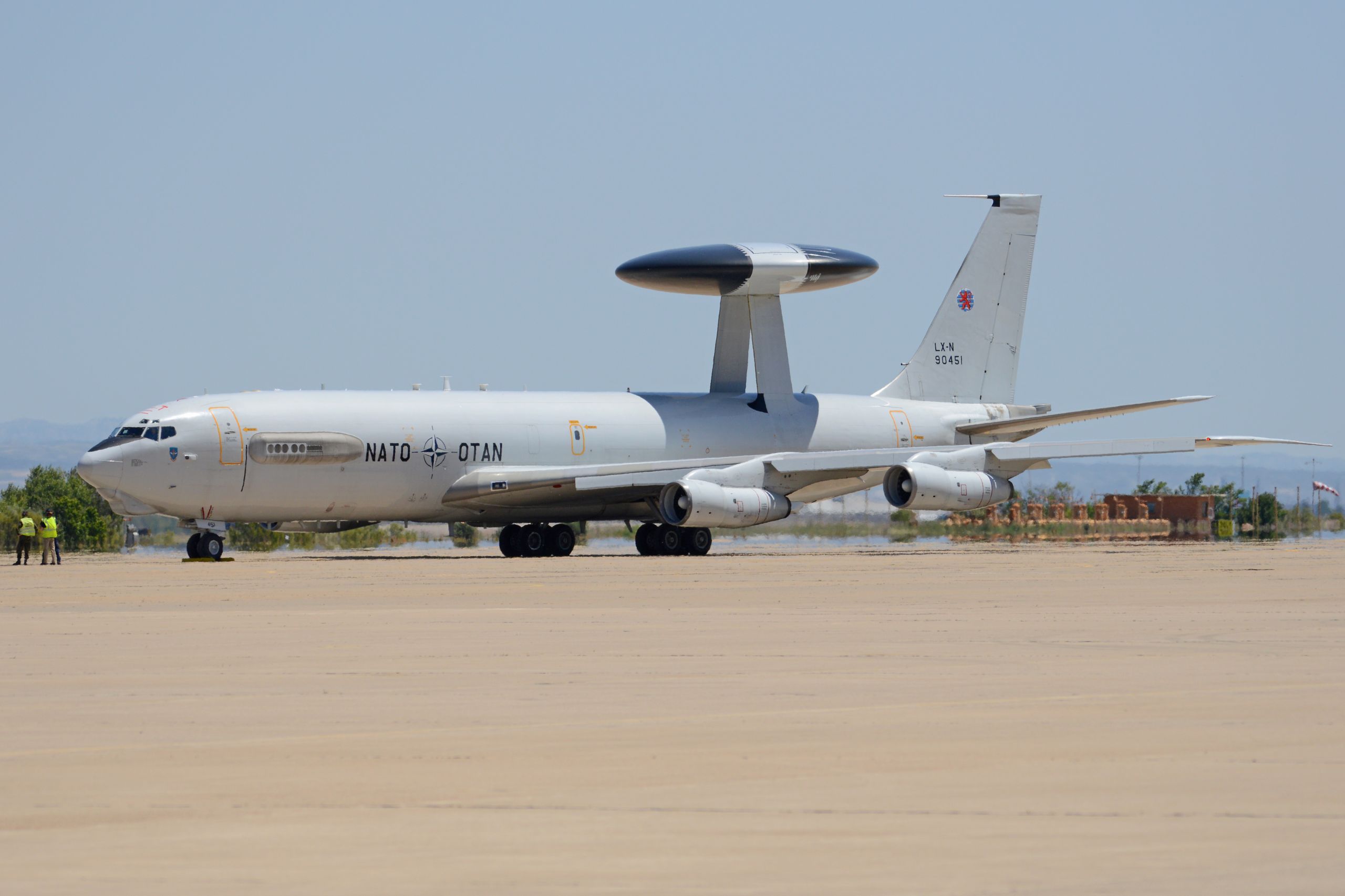 Boeing E-3A Sentry LX-N90451