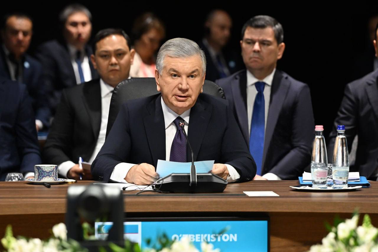 Выступление президента Узбекистана на саммите ОТГ в Будапеште