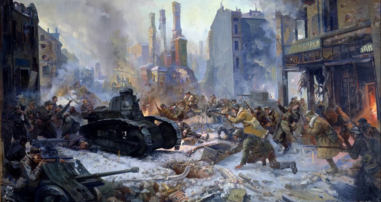 А. А. Блинков. Взятие Выборга Красной Армией 12 марта 1940 года. 1941