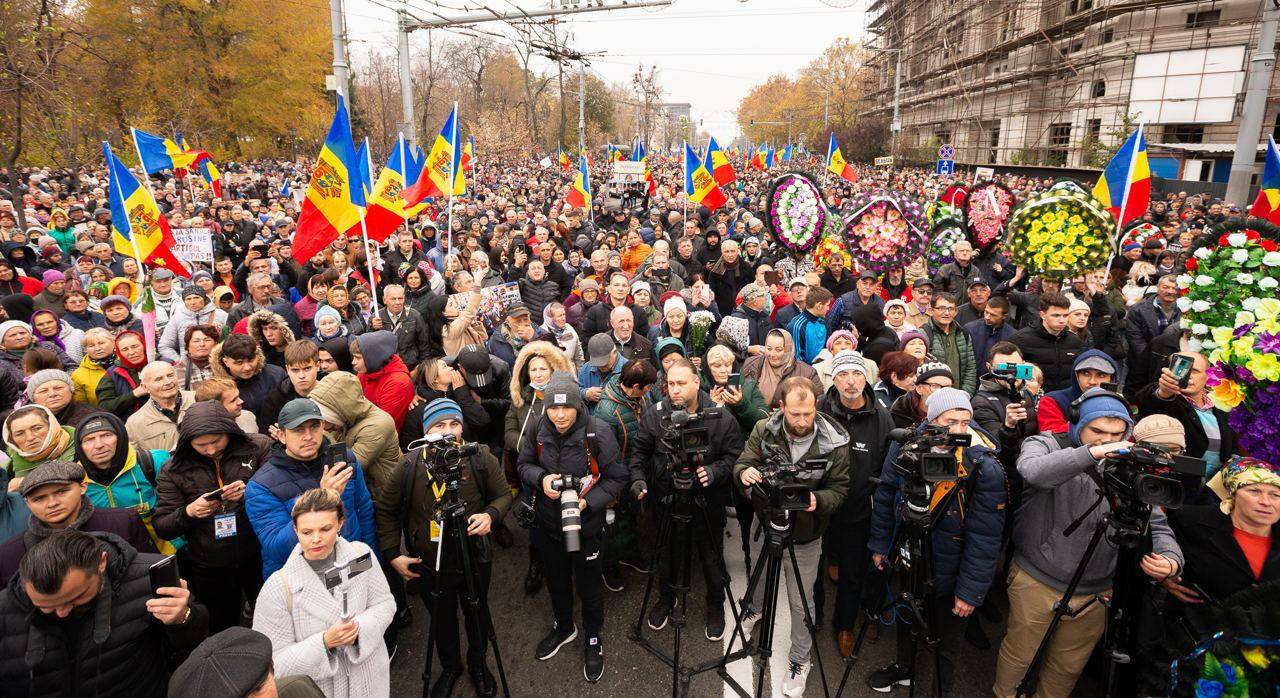 Акция протеста в Кишиневе