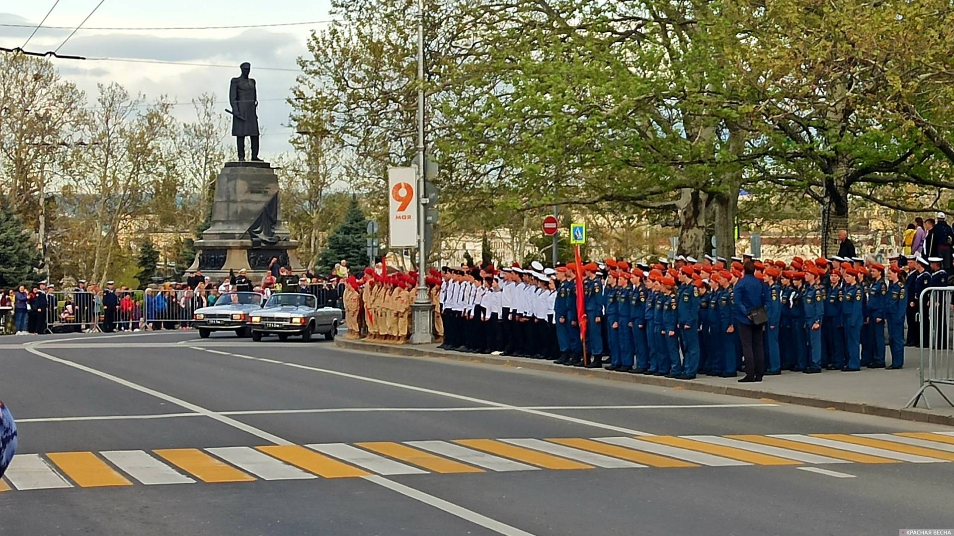 Генеральная репетиция парада Победы в Севастополе 