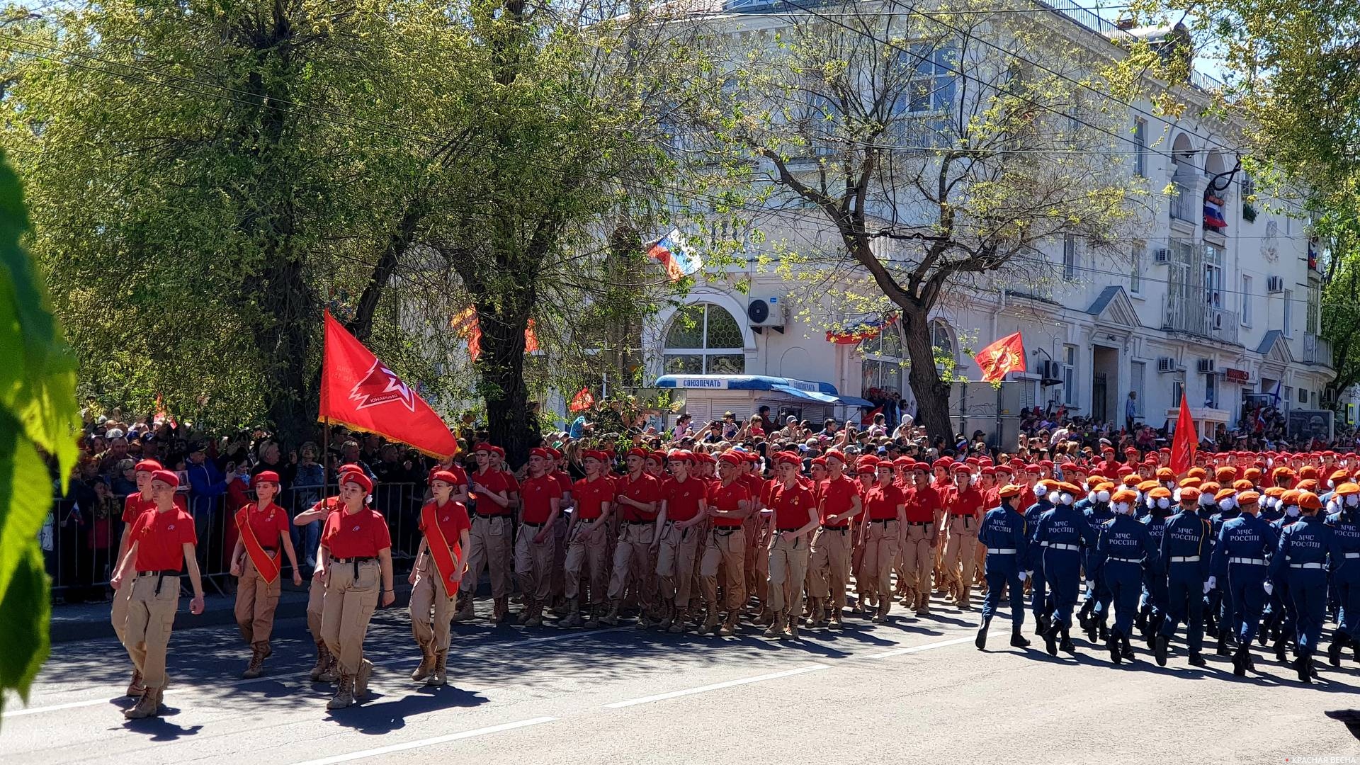 Парад Победы в Севастополе 