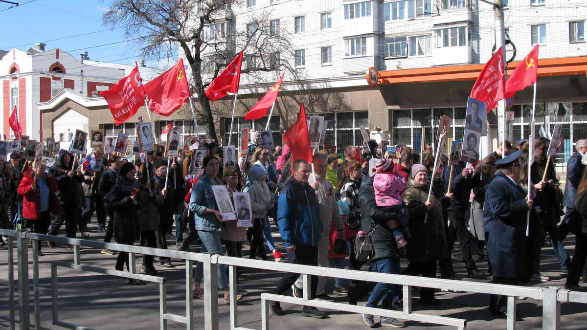 Празднование 9 мая 2022 года. Вологда